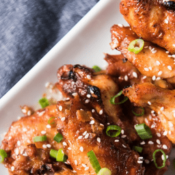Cooked Korean Chicken Wings