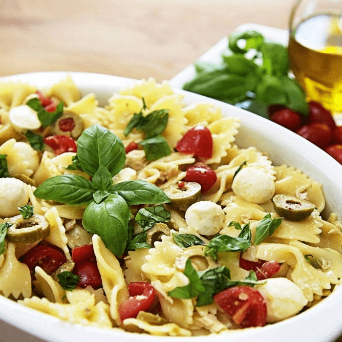 Mediterranean Pasta Salad recipe image