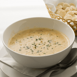 Cooked Clam chowder